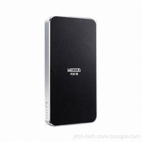 Power Bank with 6,000mAh Capacity, Comes in Black Color, Suitable for iPhone 4